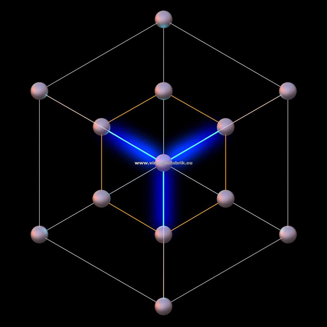 Visualisierung für die Atom-Physik, Diamantatom