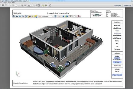 3D PDF Muster Immobilie 